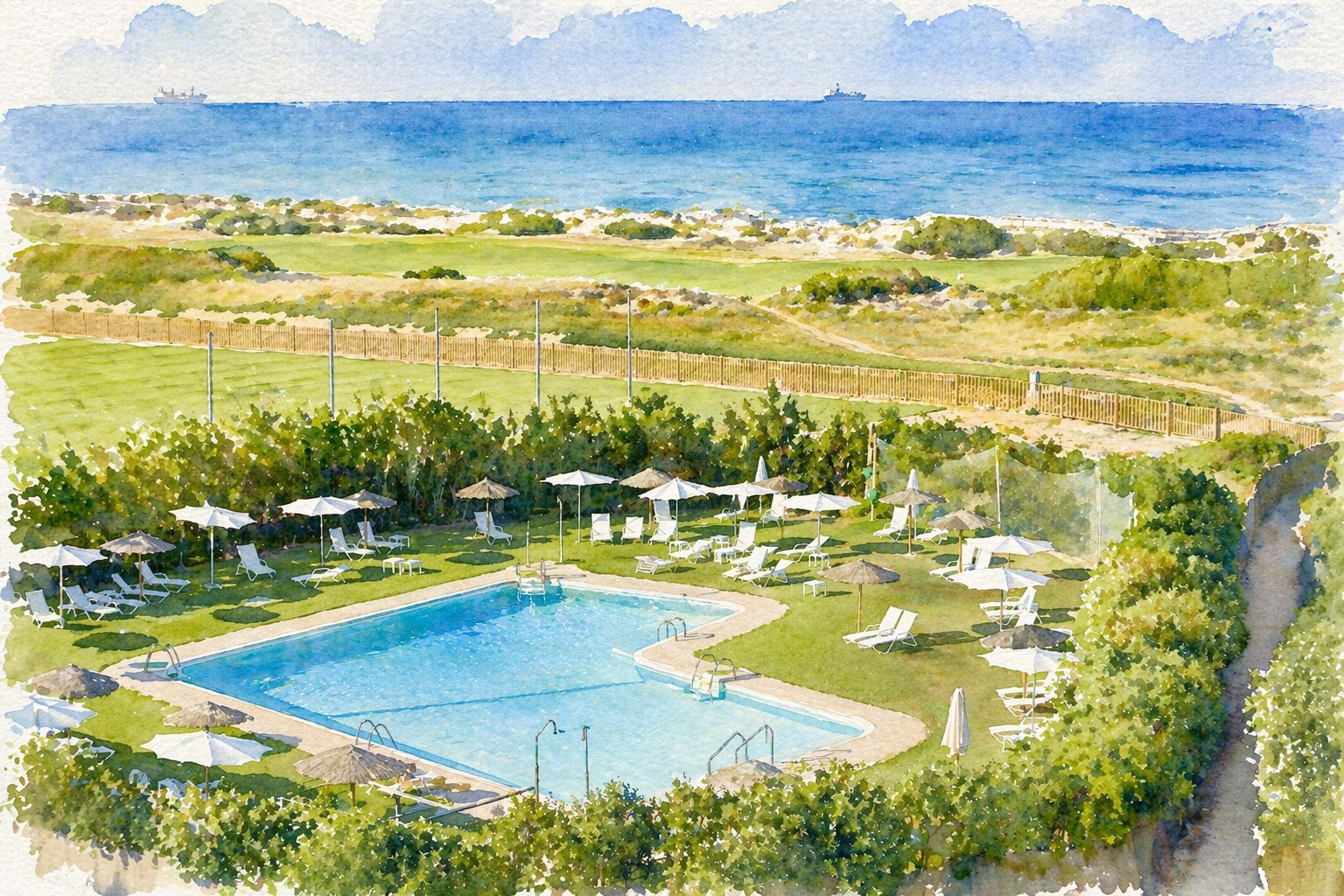 Resort activities at Parador El Saler